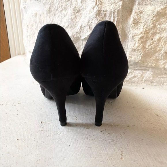 XAPPEAL Sadie Black Pump Heels Women’s Faux
Suede Size US 7.5 Career - Picture 5 of 8